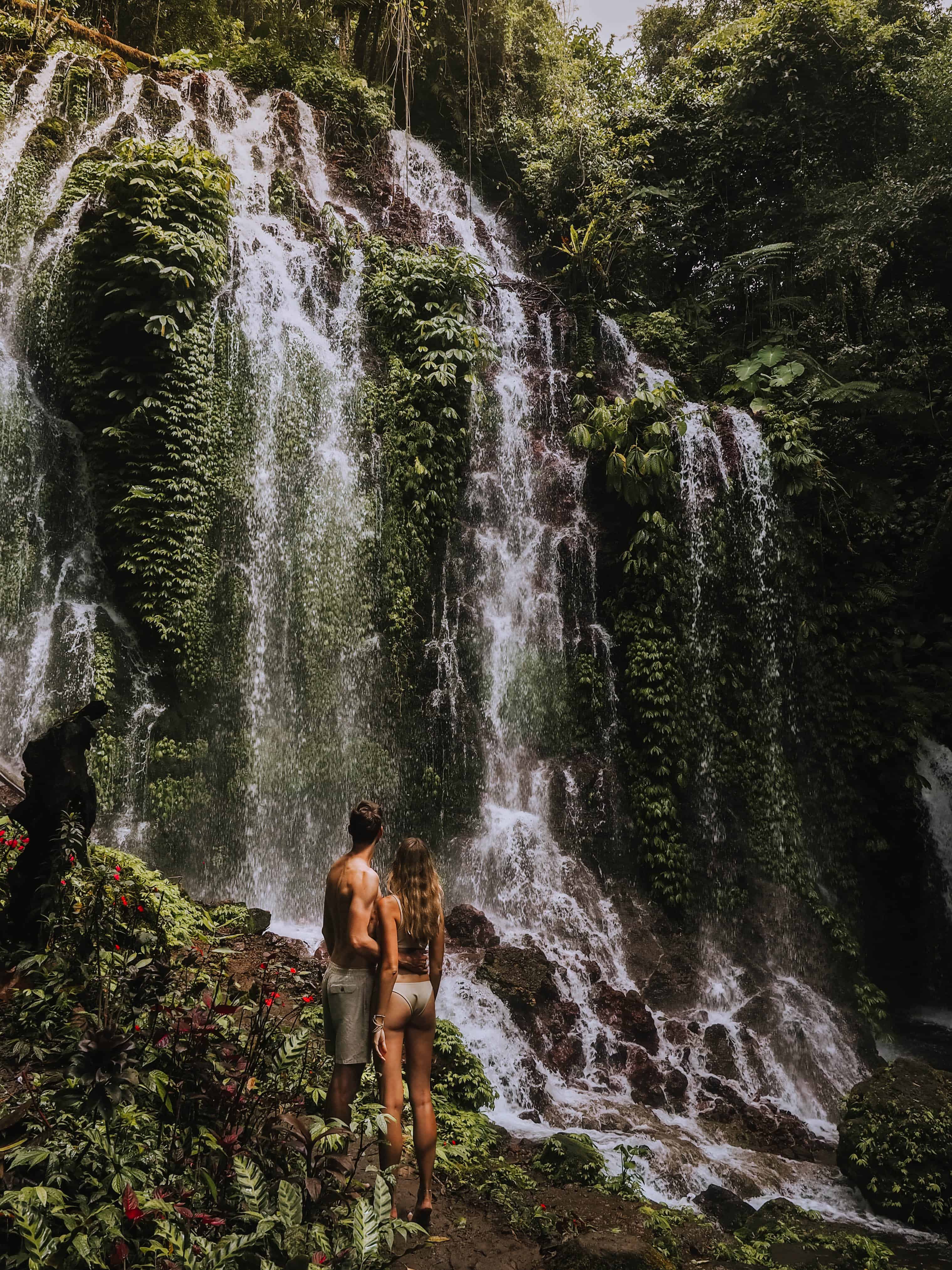 Bali Munduk Waterfall Couple