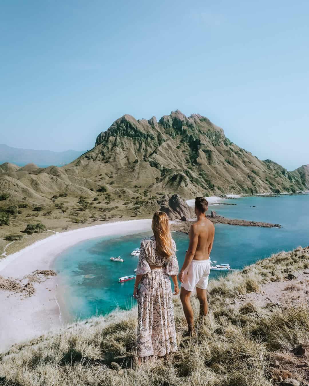 Komodo Padar Island Couple