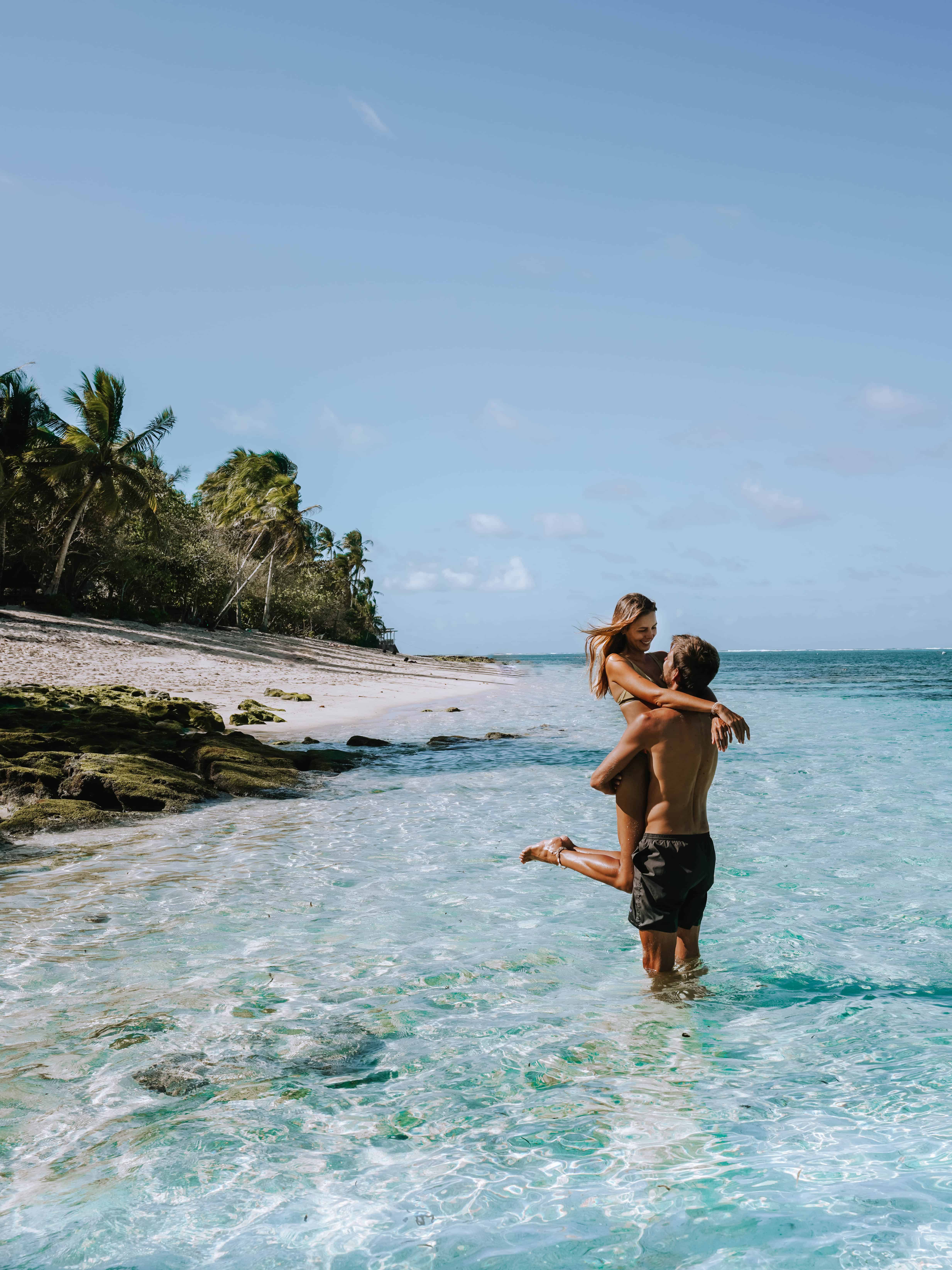 Siargao Alegria Beach Couple Water