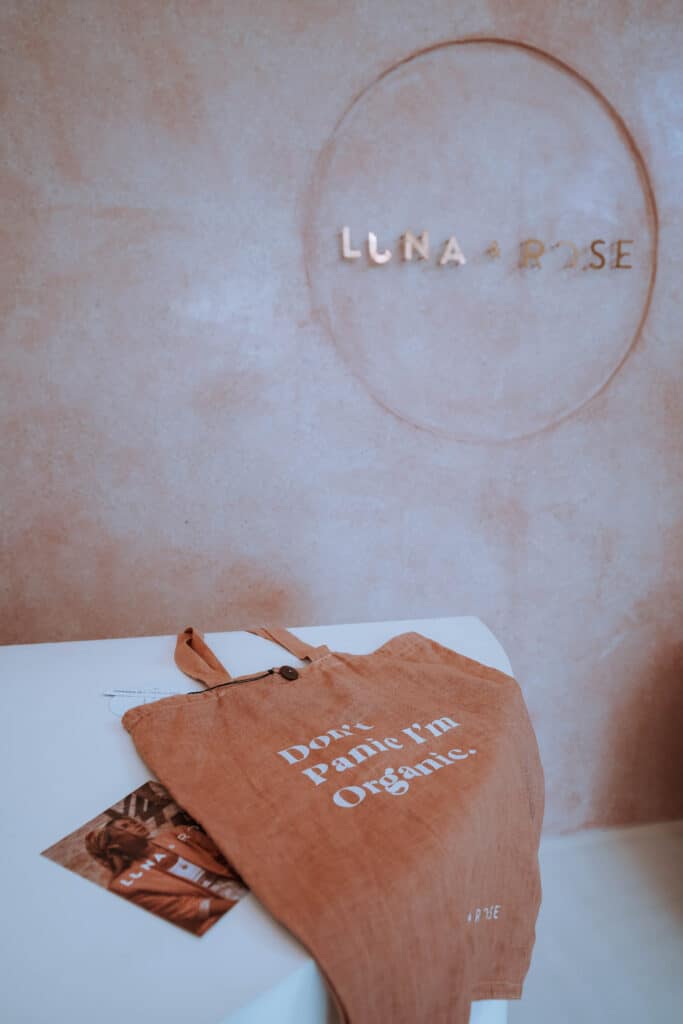 Shop interior Luna Rose Canggu