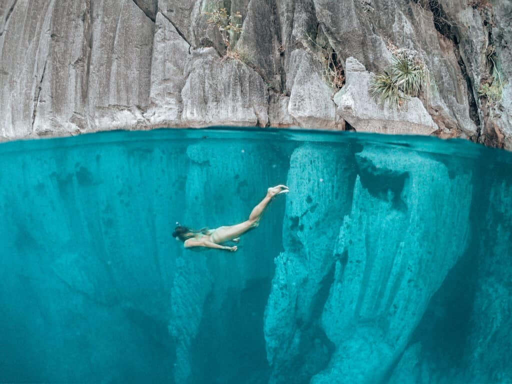 Barracuda Lake Coron Philippines