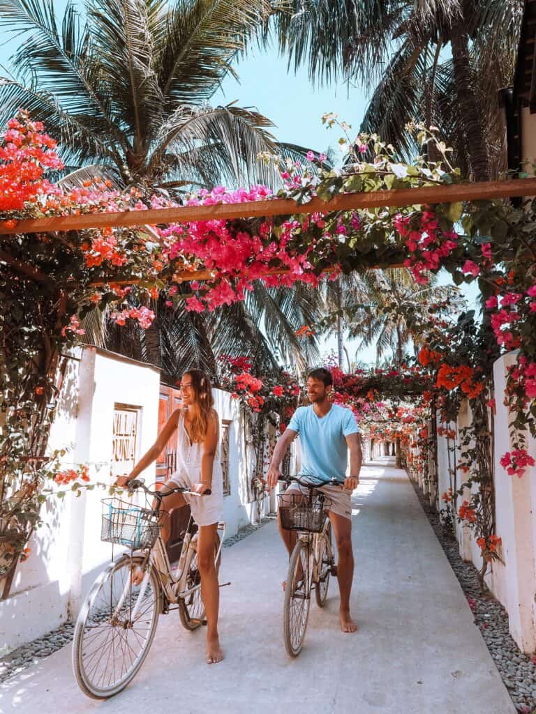 Cycling on Gili Air Lombok Bali