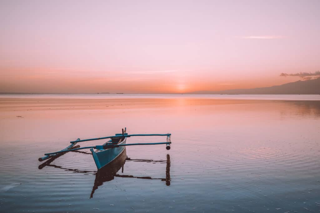 Sunset on Siquijor Island Philippines