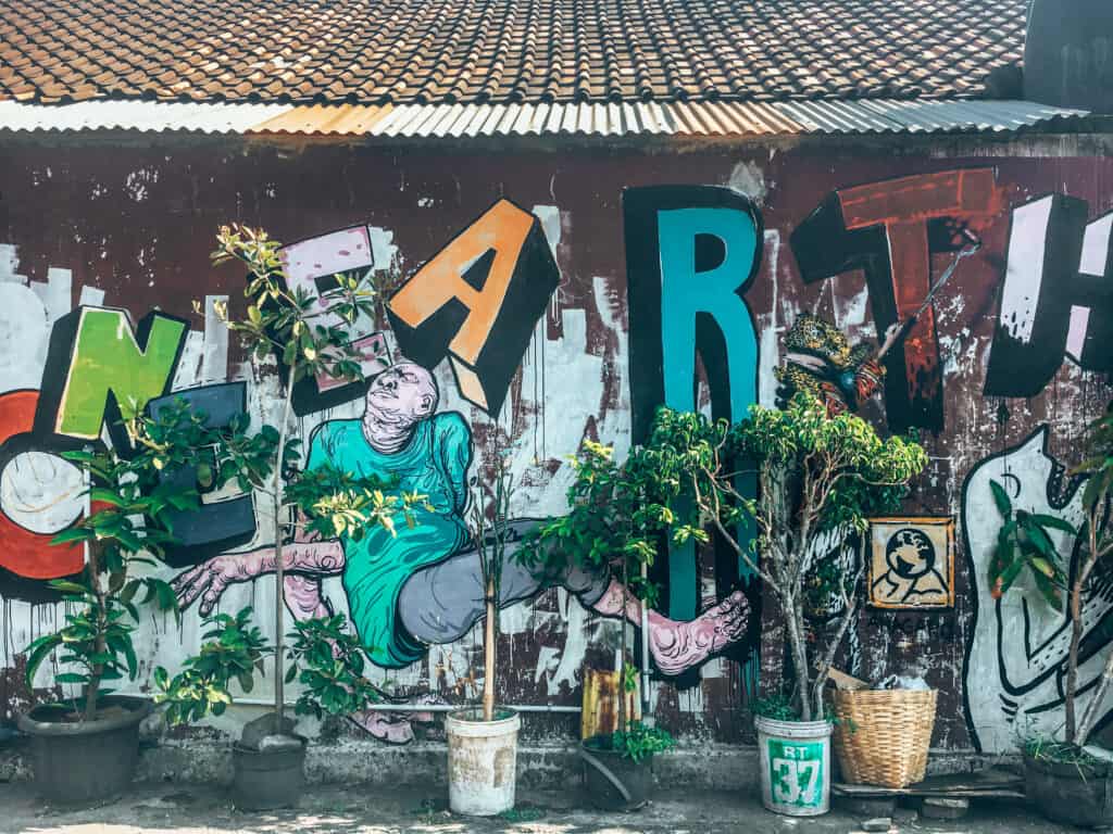 Street art Yogyakarta