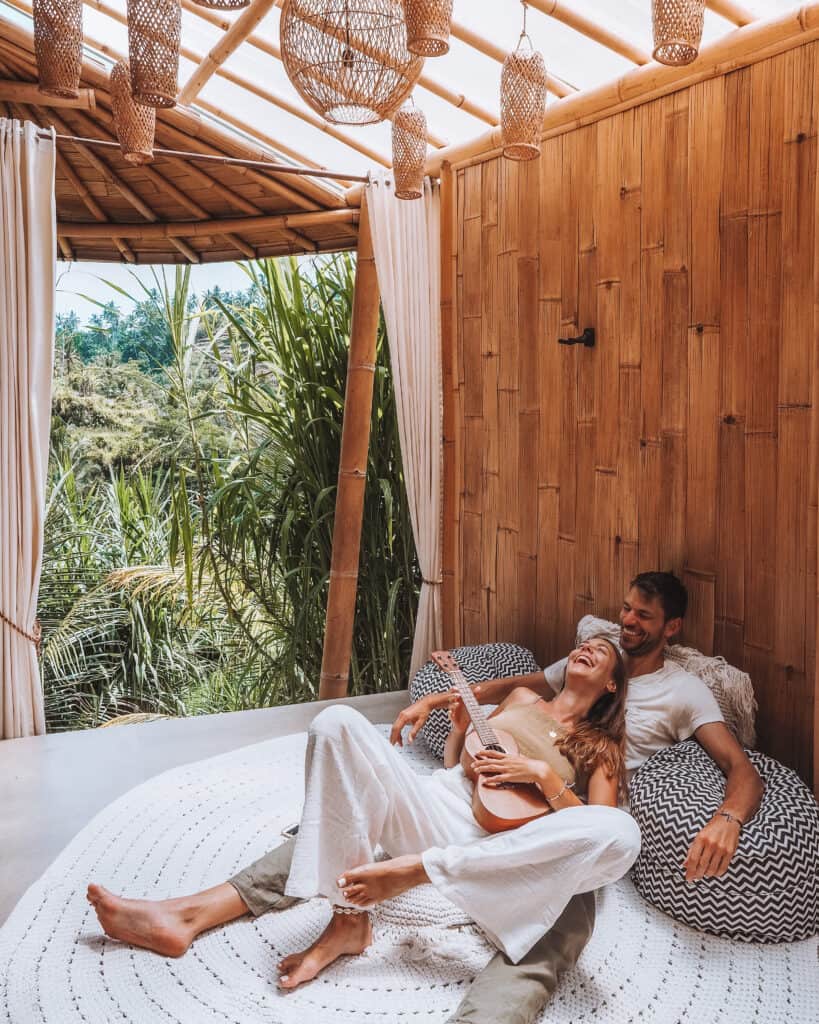Bali Camaya Bamboo House Couple