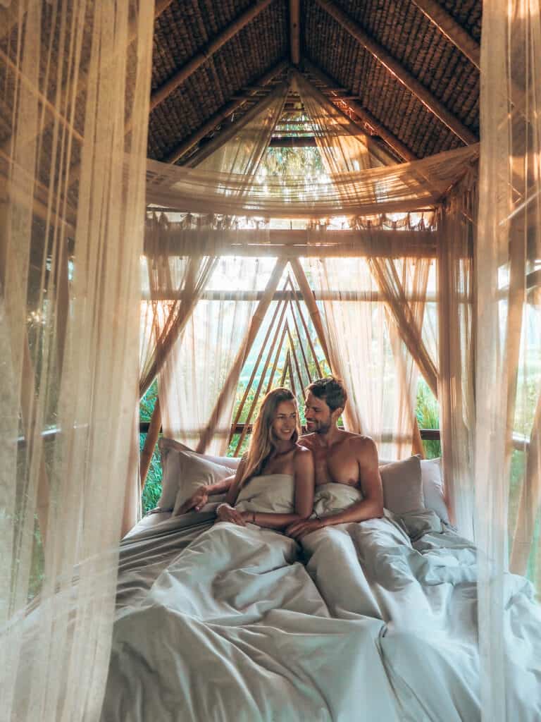 Bali Hideout Hay House Couple Bed