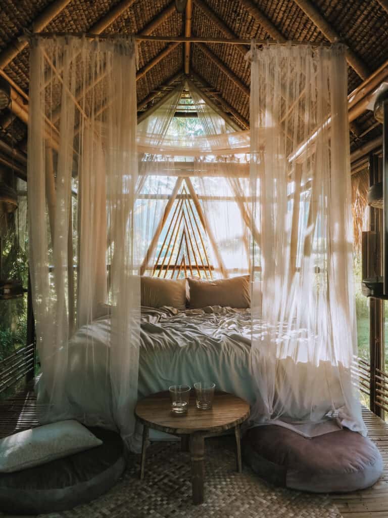 Bali Hideout Hay House Bed