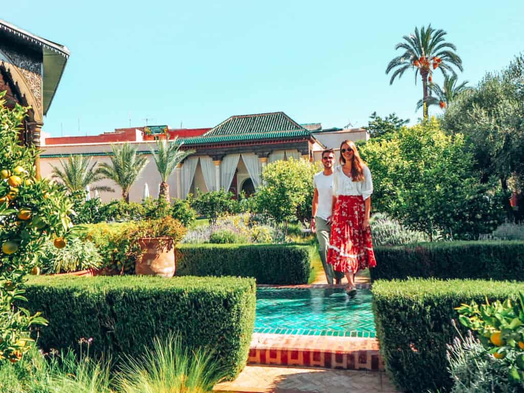 Marrakesh Jardin Secret Garden Couple