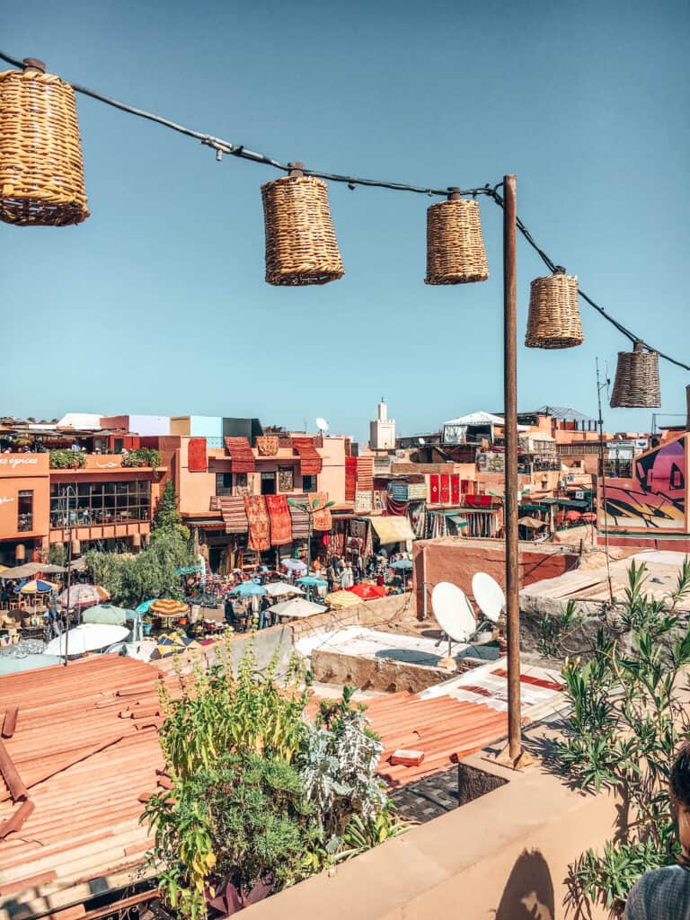 Marrakesh Nomad Restaurant Rooftop