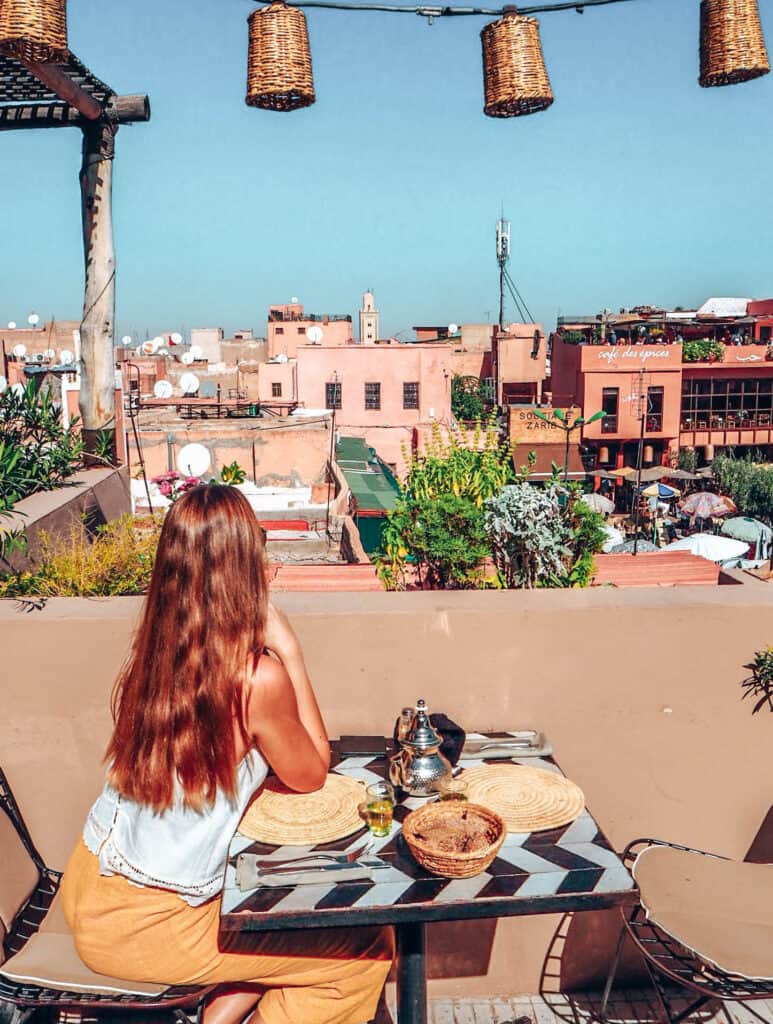 Marrakesh Nomad Restaurant Rooftop