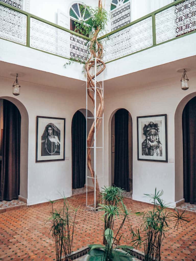 Marrakesh House of Photography Entrance Hall