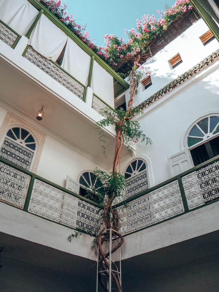 Marrakesh House of Photography Courtyard