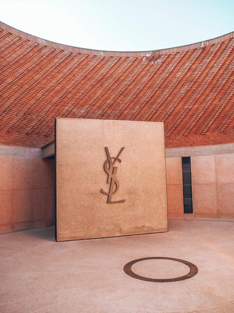 Marrakesh Yves Saint Laurent Museum Entrance
