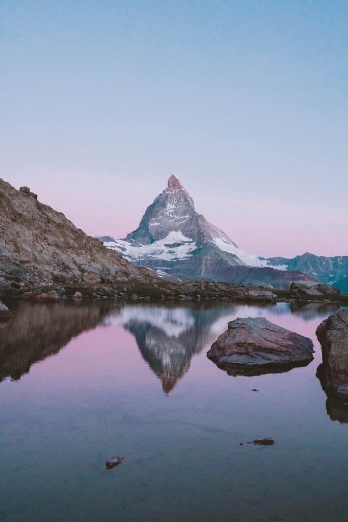 Switzerland Zermatt Matterhorn Sunrise
