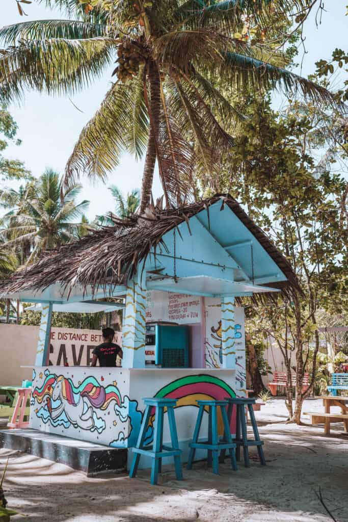 Small shop at Cloud 9 in Siargao