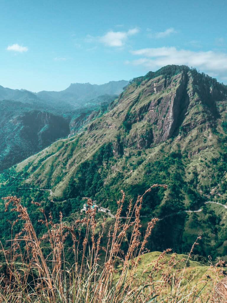 View to Ella Rock from Little Adams Peak