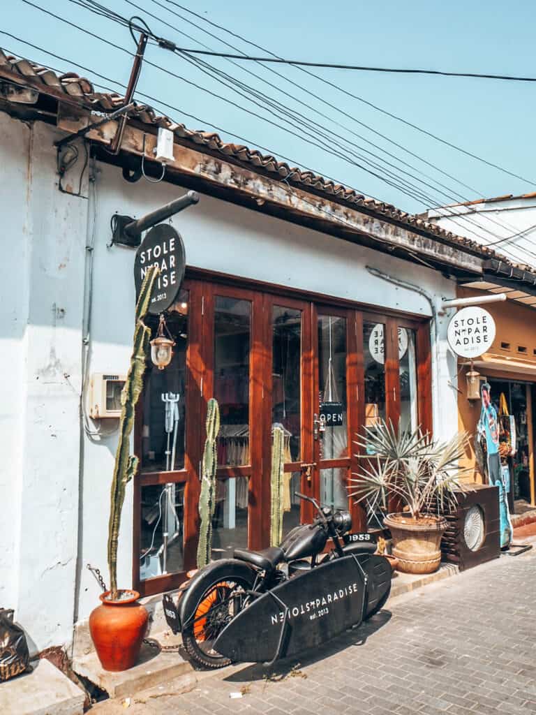 Stolen Paradise Shopfront Galle Fort