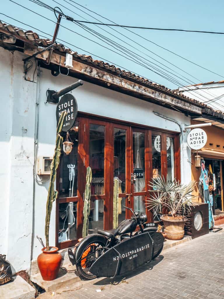 Stolen Paradise Shopfront Galle Fort