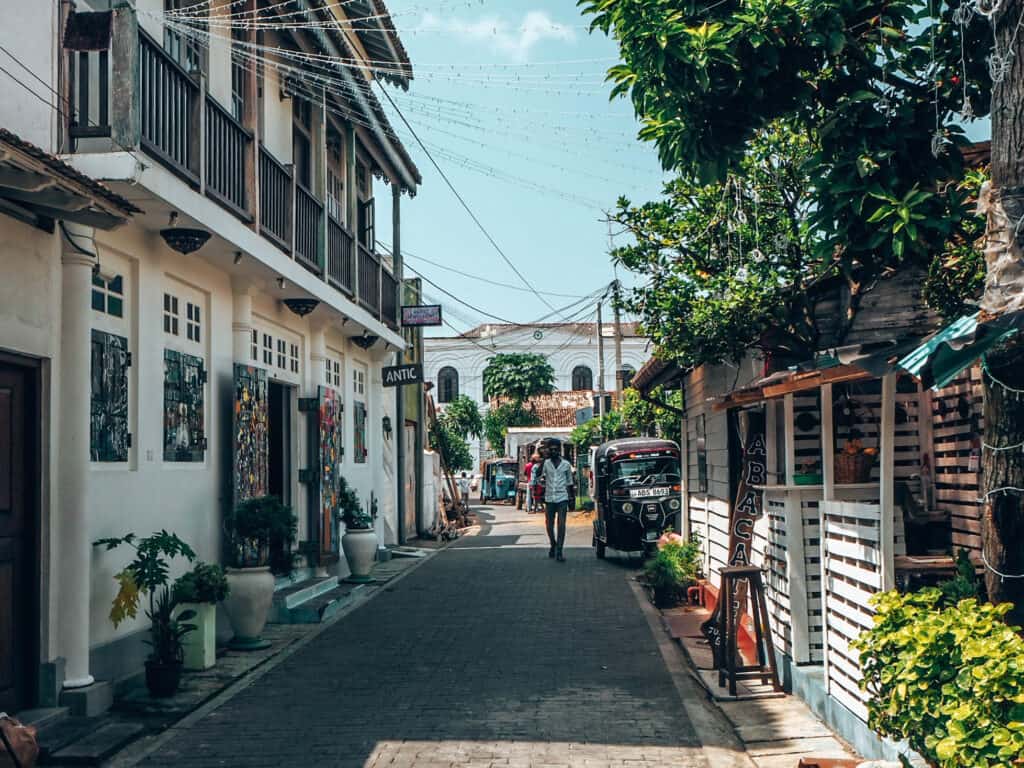 Galle Fort Street