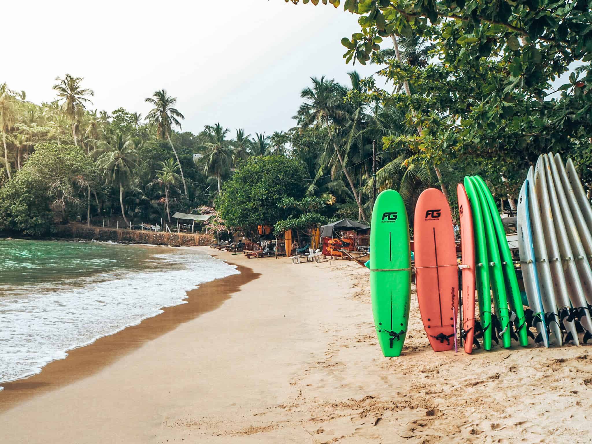 Hiriketiya Beach Surfboards