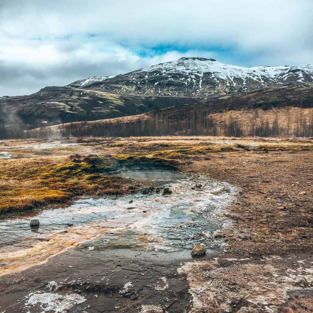 geysir hot spring golden circle iceland