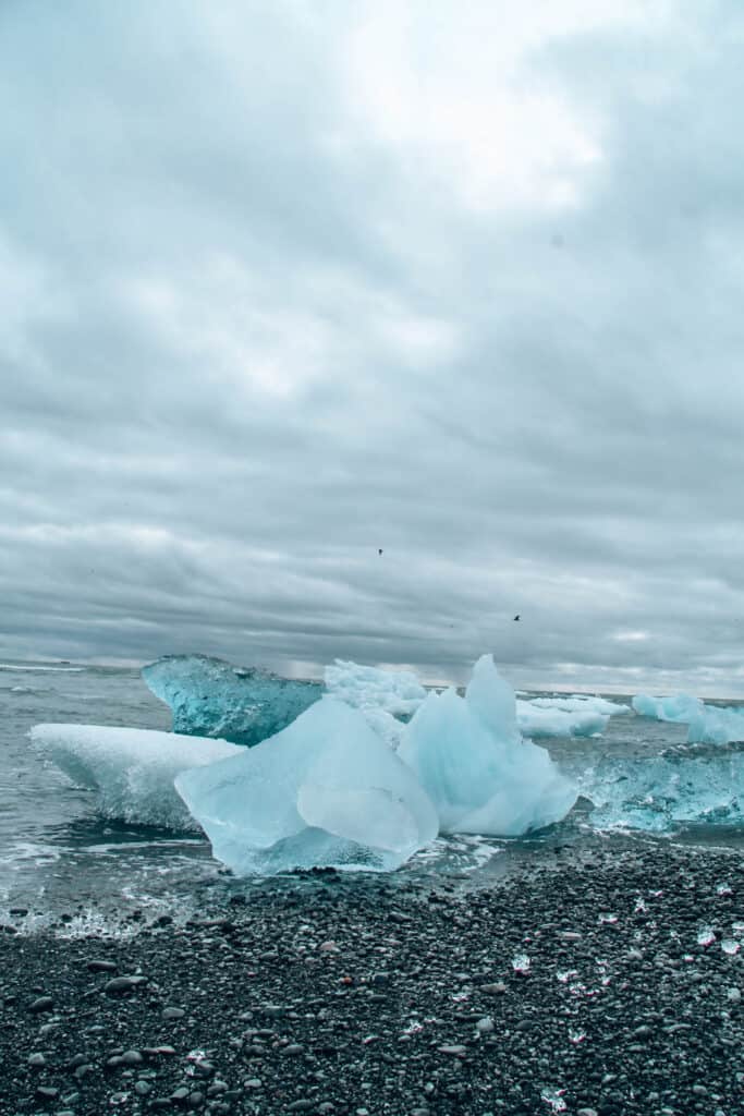 Iceland Jokulsarlon Ice Formation