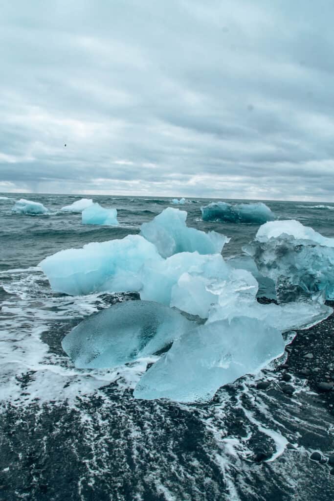 Iceland Jokulsarlon Ice Formation