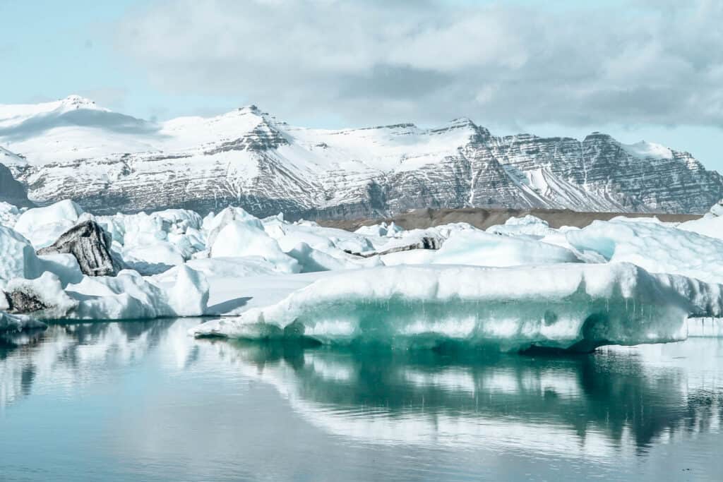 Jokulsarlon iceberg glacier iceland