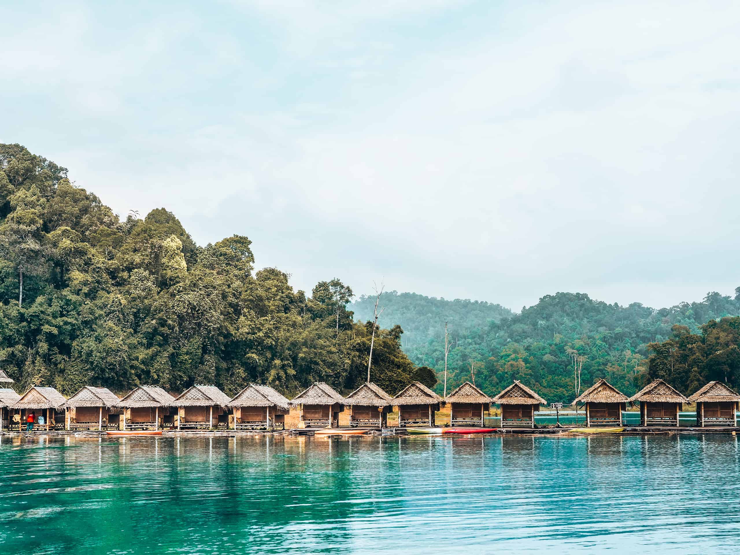 Khao Sok National Park Cottages on water