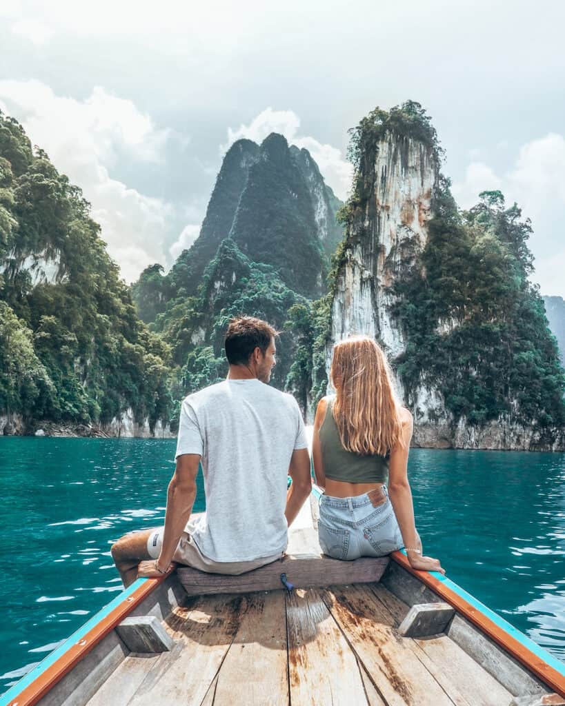 Khao Sok National Park Couple Boat