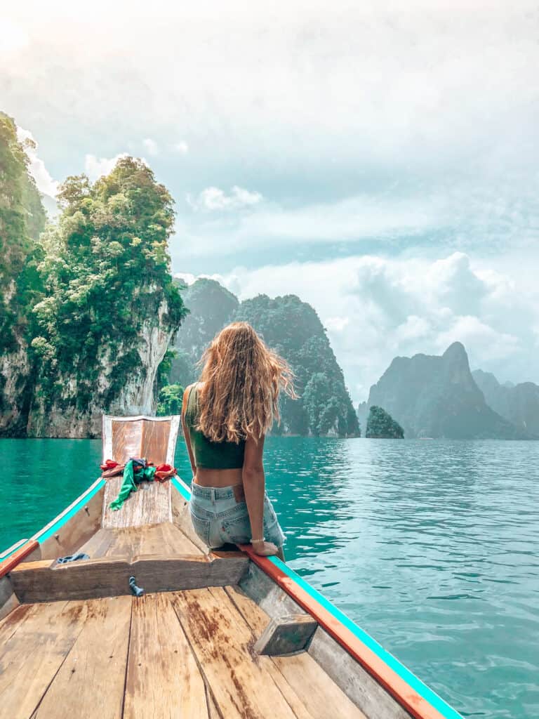 Khao Sok National Park Women Boat