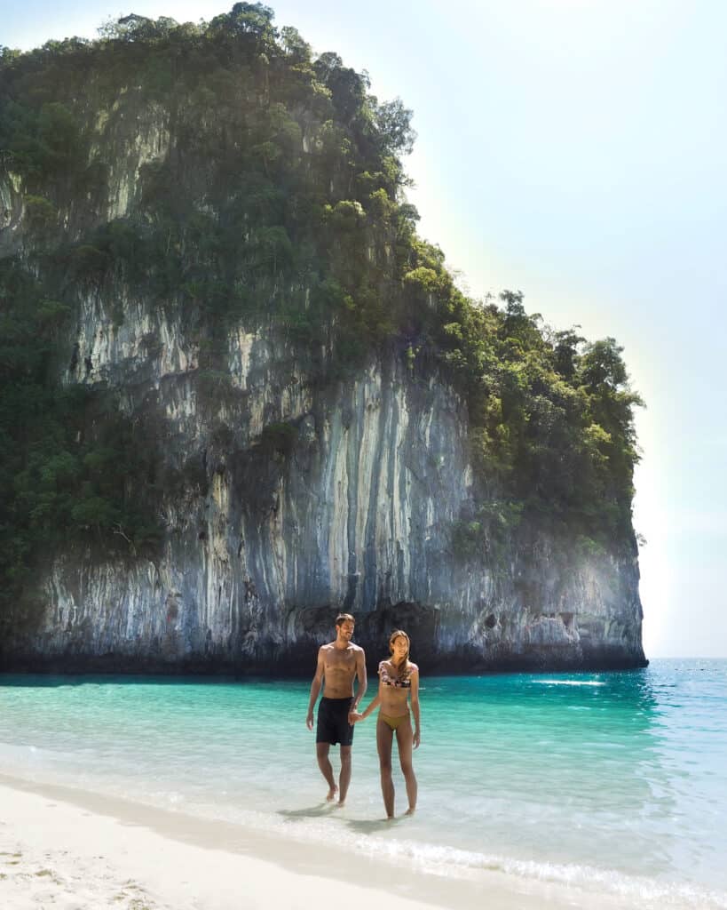 Koh Hong Island Beach Krabi Couple
