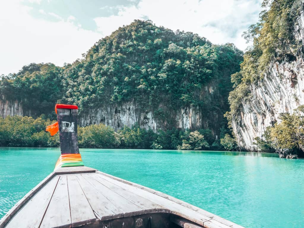 Koh Hong Island Lagoon Krabi Longtail Boat