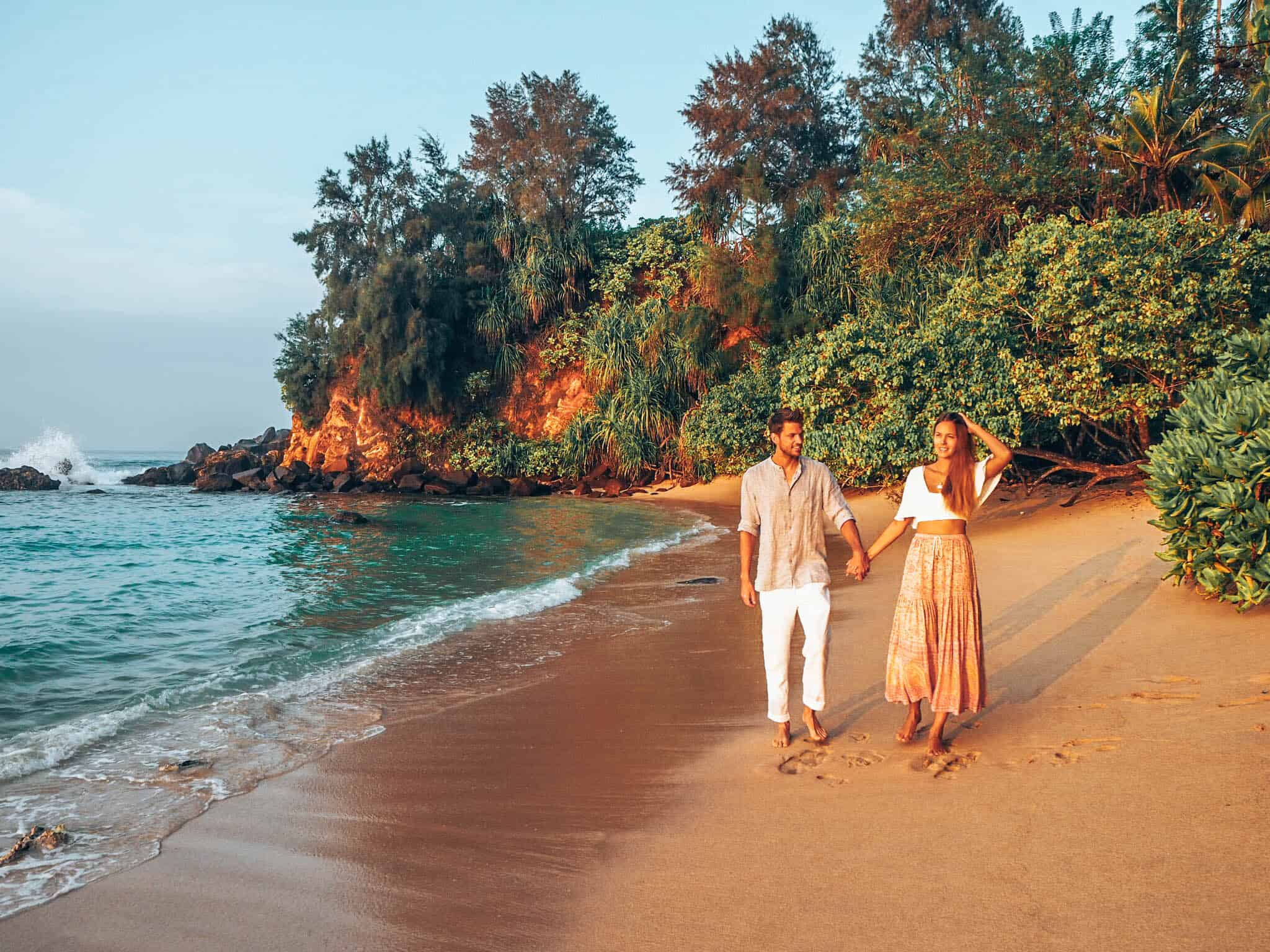 Sampath Beach Ahangama Couple Sunrise