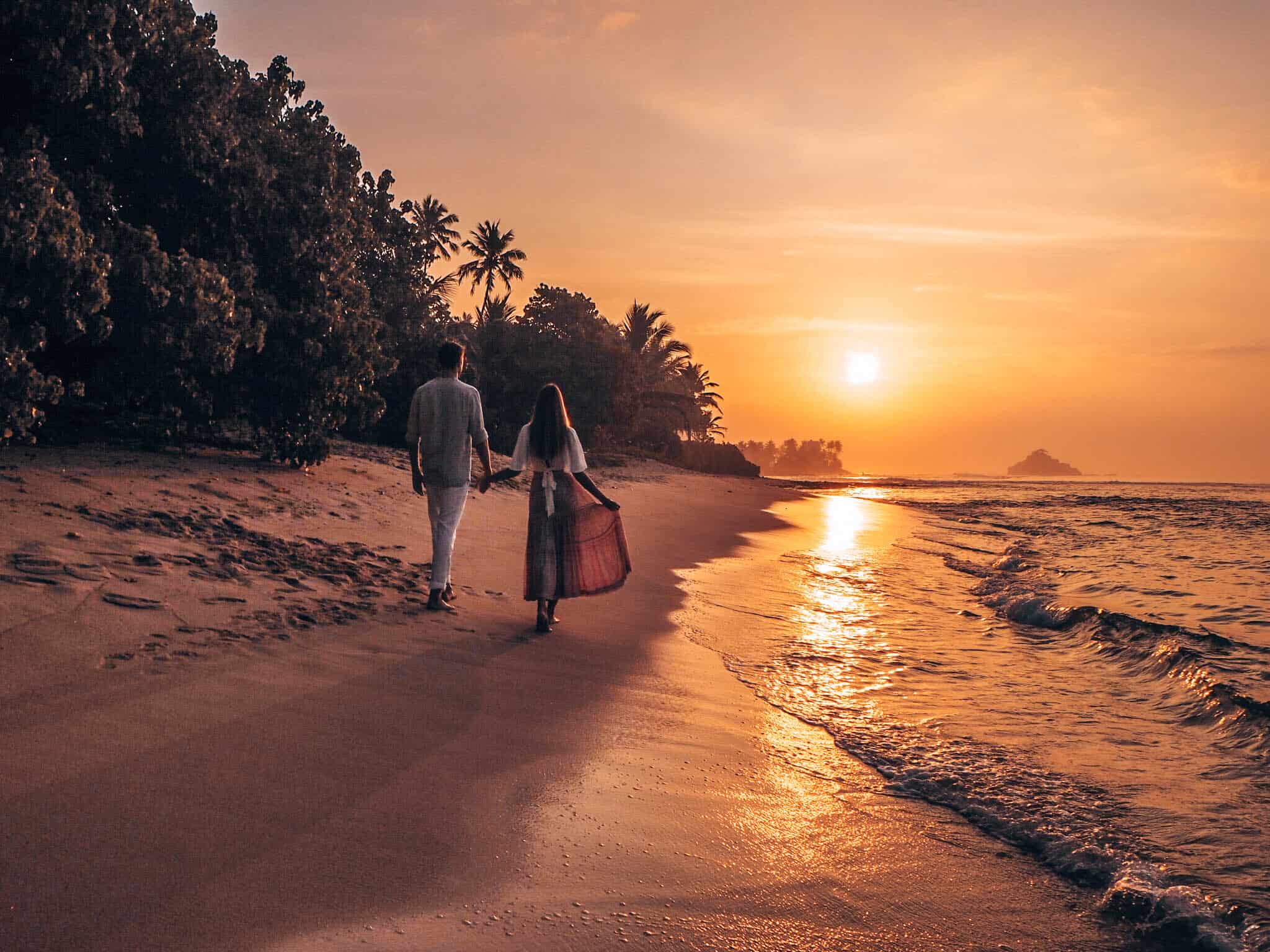 Sampath Beach Ahangama Sunrise Couple