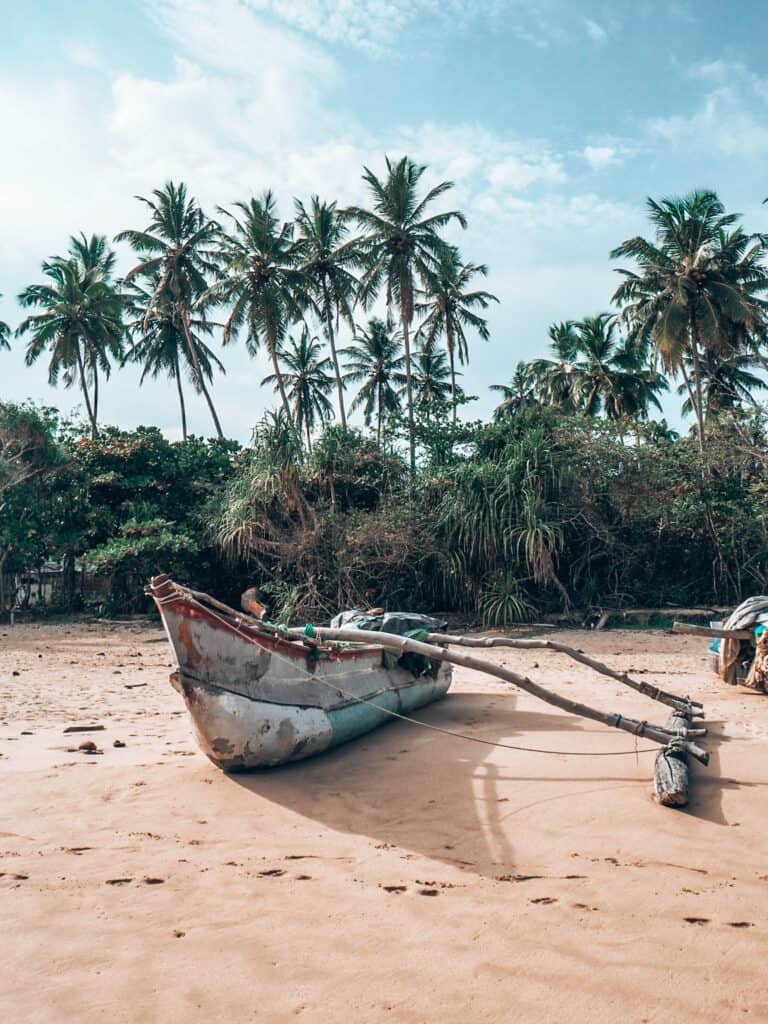 Talalla Beach Boat