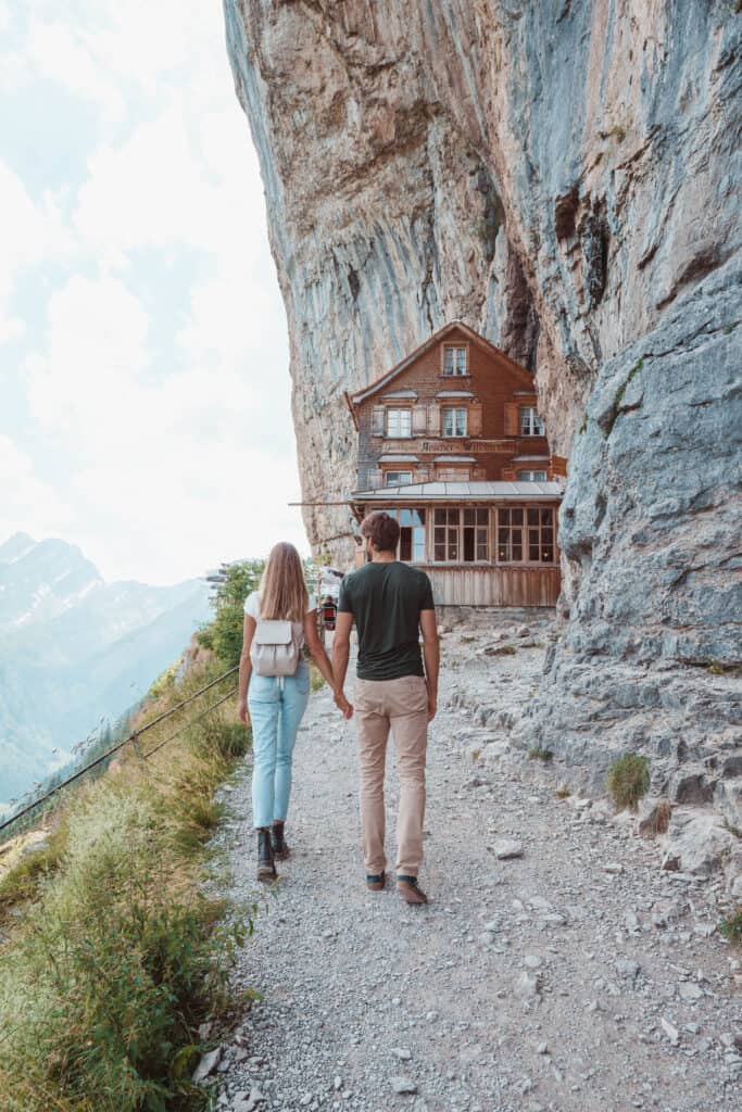 Switzerland Appenzell Aescher Couple