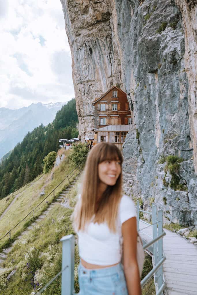 Switzerland Appenzell Aescher Woman