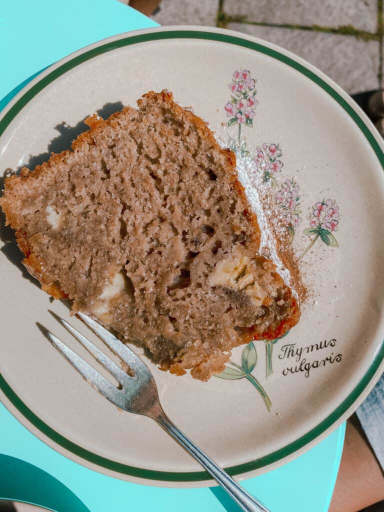 Switzerland Lauterbrunnen Airtime Cafe Banana Bread