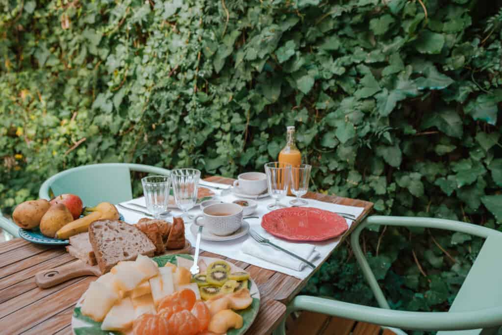 Lisbon Casa Amora Breakfast Table