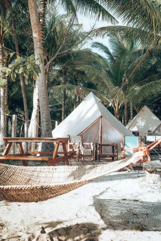 Siquijor Glamping Tent Hammock