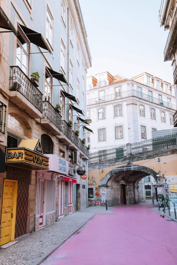 Lisbon Pink Street