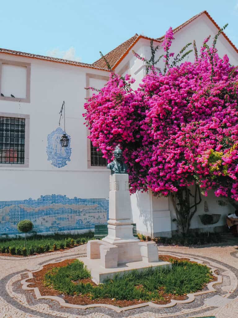 Lisbon Mirradouro Santa Lucia Monument Garden