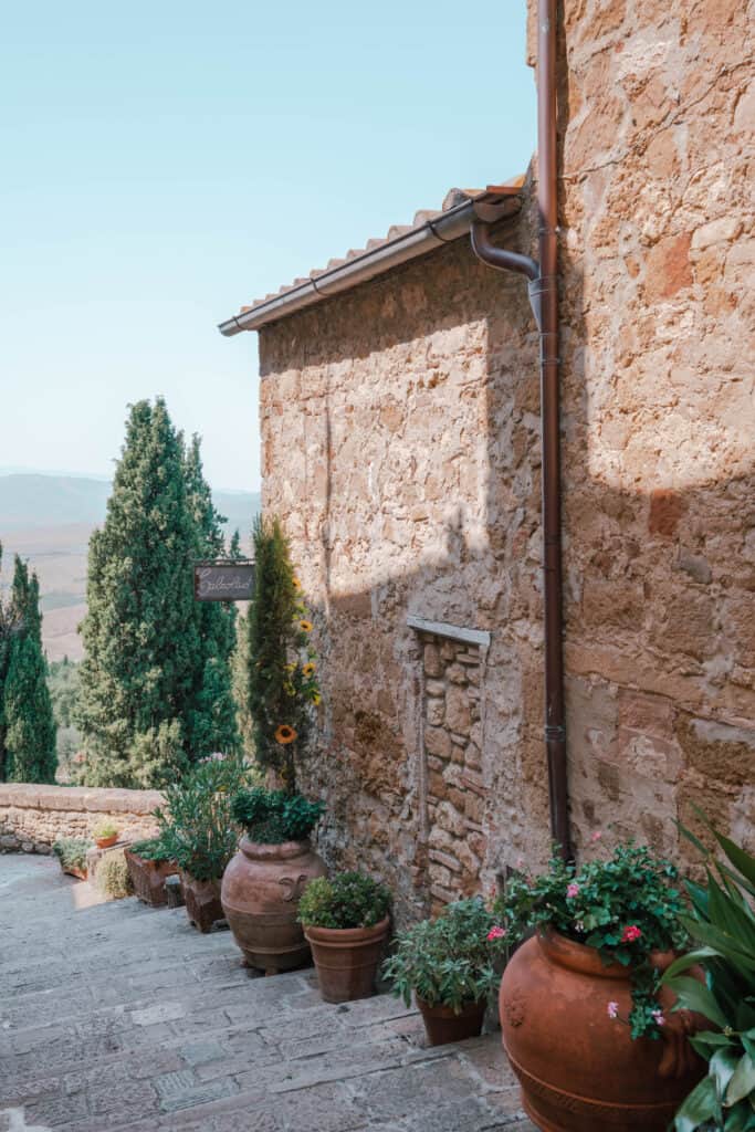 Tuscany Pienza Street