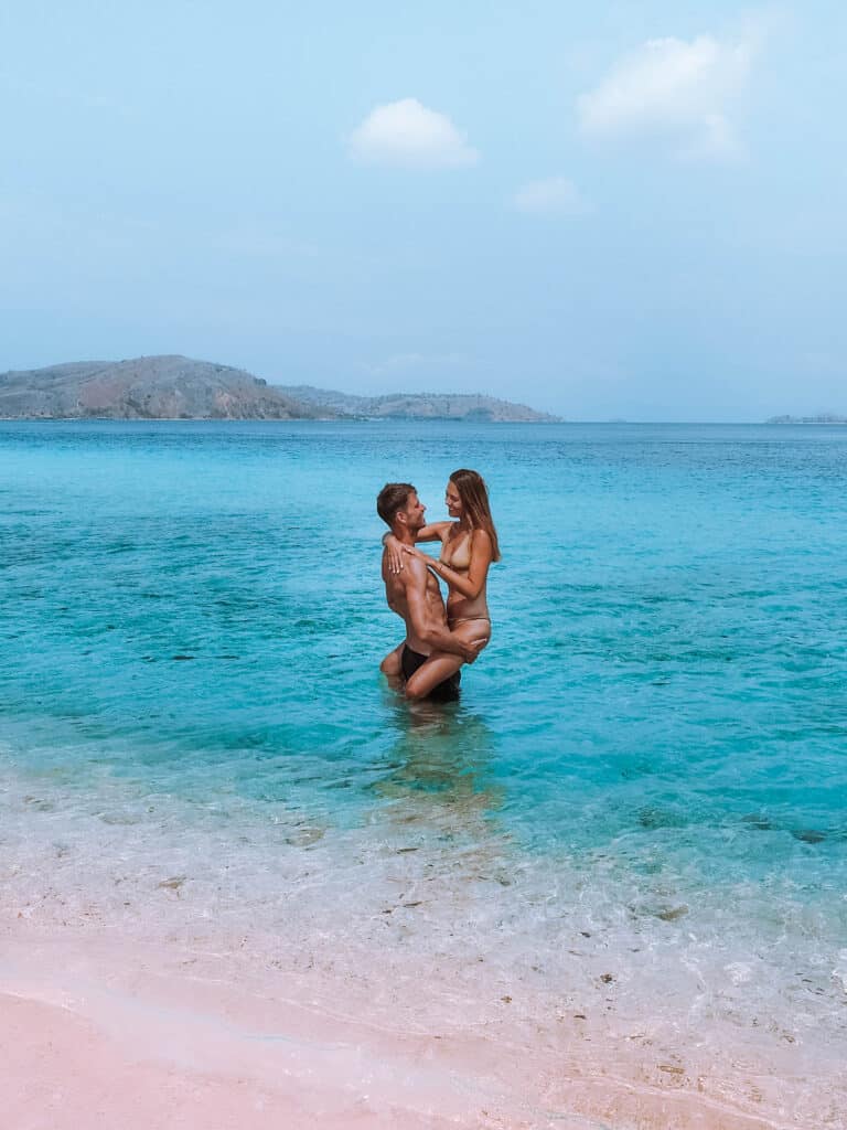 Komodo Le Pirate Island Beach Couple