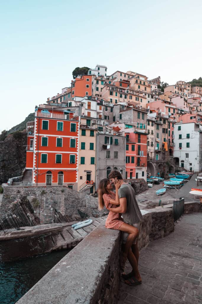 Italy Cinque Terre Riomaggiore Couple