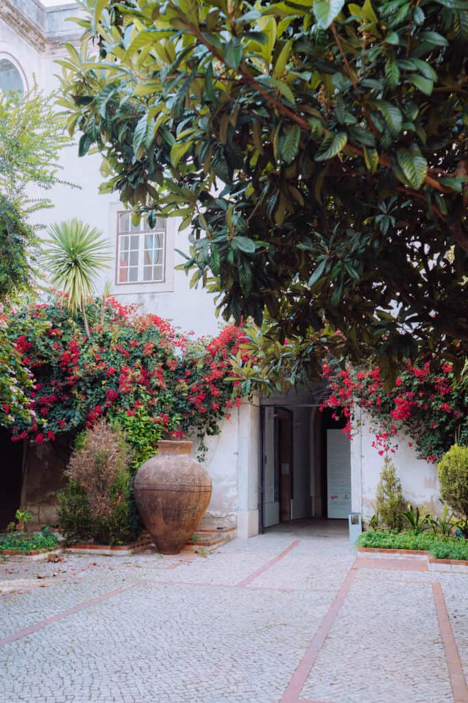 Lisbon Tiles Museum Entrance Square