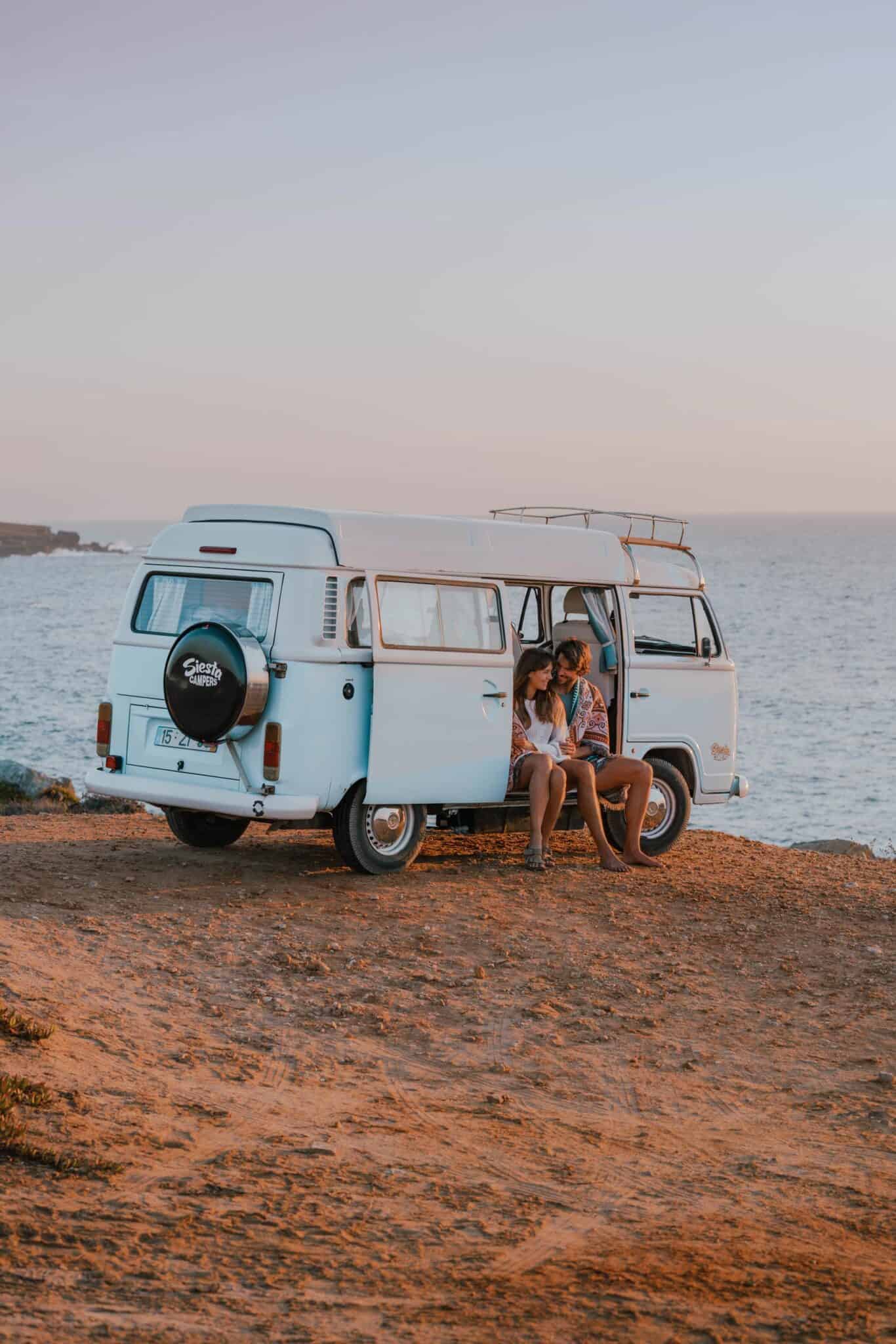 Minimalist living in a VW Bully T2