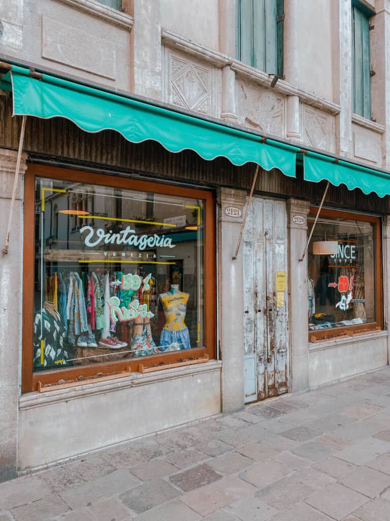 Italy Venice Vintage Shop