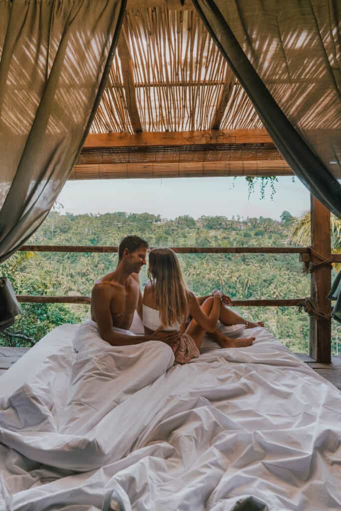 Bali Zen Hideaway Couple Bed View